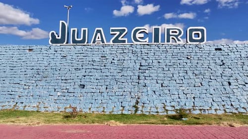 Juazeiro Sign In Juazeiro In Bahia Brazil.