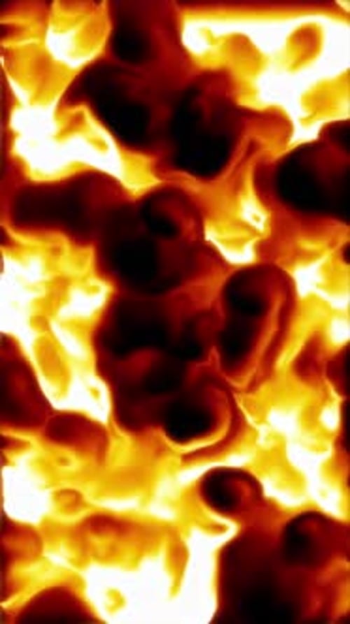 Abstrakte Wall of Fire Loop