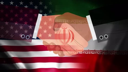 United States and Iran political agreements 4K