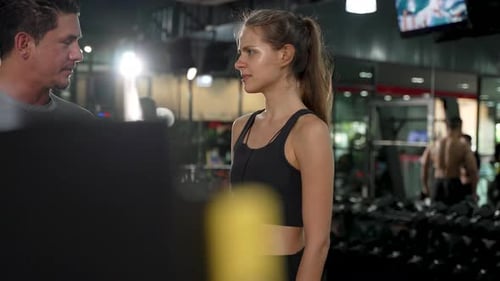 Exercise in Fitness Gym Weight Training Healthy Lifestyle bodybuilding