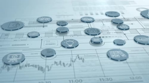 Análisis de datos: presentación del flujo de trabajo de finanzas empresariales y tecnología financiera