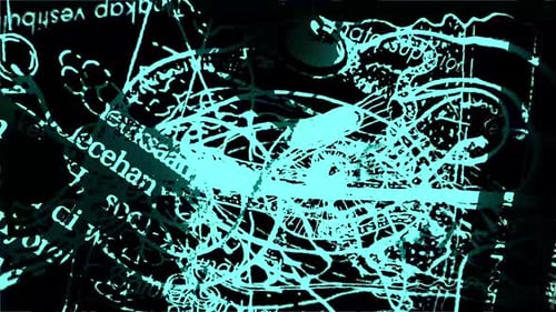 Cyan Blue Scan Strobe