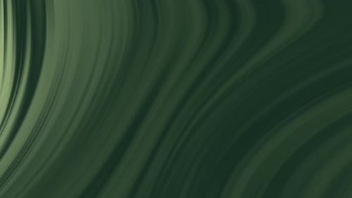 Green abstract swirl creates a blurred background