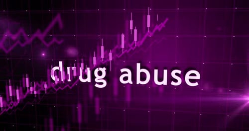 Drug abuse and addiction charts and graphs diagram