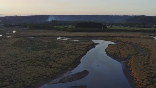 wetland area, is a reserve of ecosystem located in highway Austral south of Chile, north Patagonia