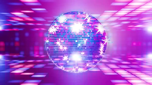 Animación, salvapantallas. Animación perfecta de la pista de baile. Bucle VJ.