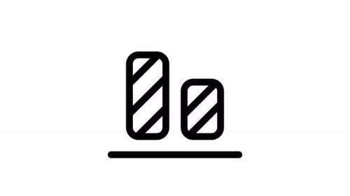 vertical line icon animation