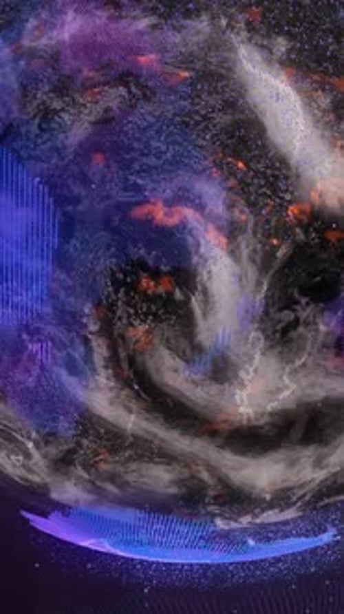 Vertical Video Journey Through the Cosmos