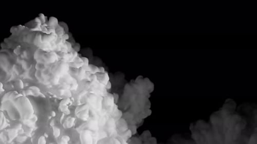 White Cumulus Clouds