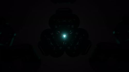 Dynamic Neon Rhythm Radiant VJ Loop