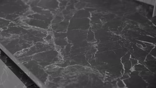 Dark Marble Texture Close Up