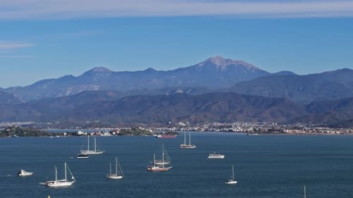 Fethiye Harbor Early Morning