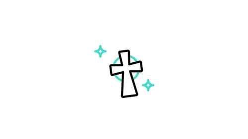 Celtic Cross Animated Icon