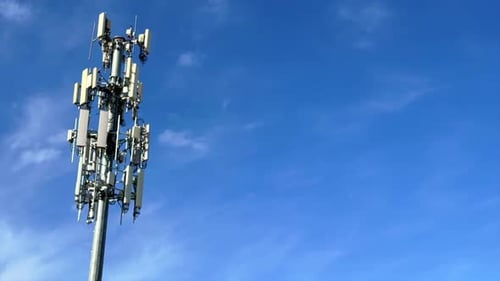 Time lapse of cellular isolated tower