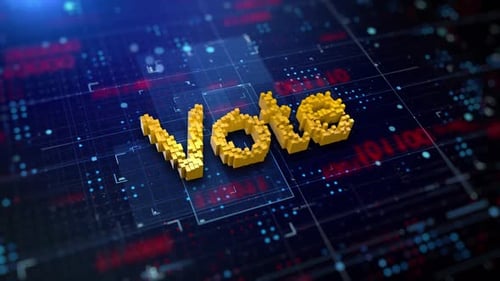 Pixelated Word Vote