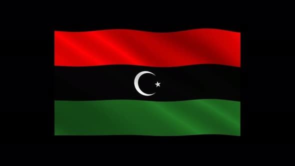 Libya Flag, Backgrounds Motion Graphics ft. 3d & animated flag - Envato