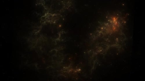 Animated Cosmic Nebula Starfield Background