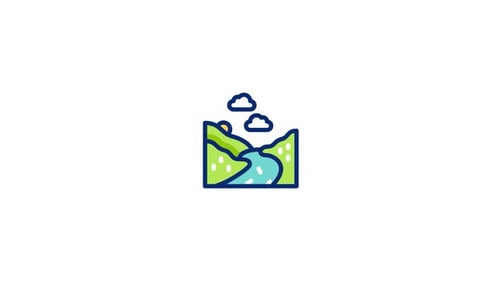 River Animated Icon