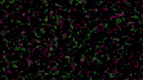 Abstract Glitch Noise Pixelated Digital Background Loop