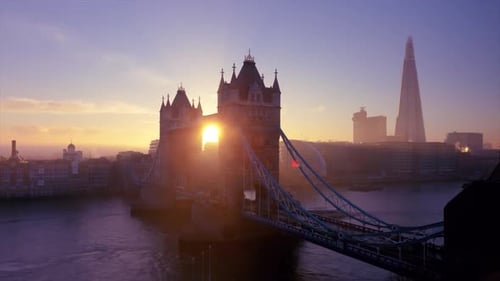 Timelapse da Ponte de Londres 4K