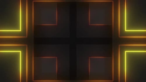 Design minimaliste en forme de croix géométrique noire