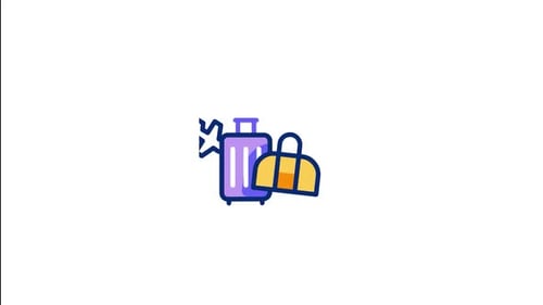 Luggage Animated Icon