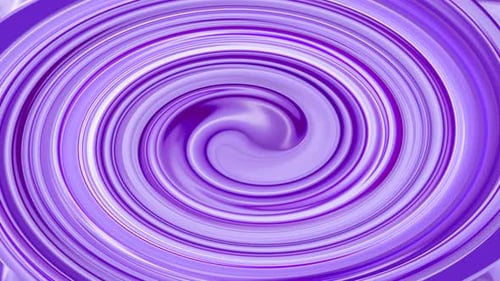 Animated twirl liquid color glossy background. Twisted colorful shiny motion design. 452