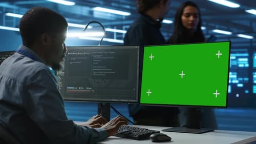 Mann schützt Server mithilfe eines Mockup-Computers vor Viren