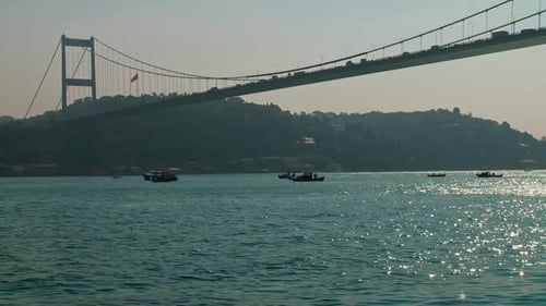 Pont Fatih Sultan Mehmet sur le Bosphore