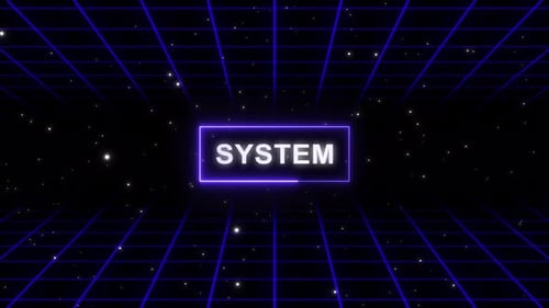 Systemtextanimation
