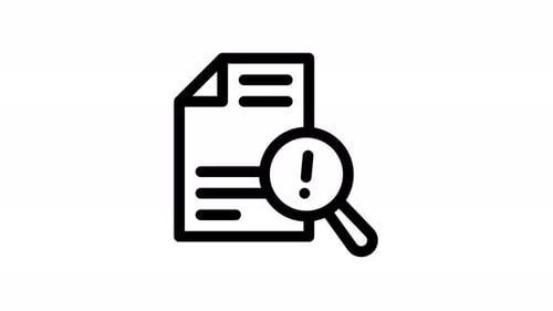 alert line icon animation