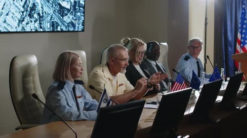 Panel of People Speaking at Conference