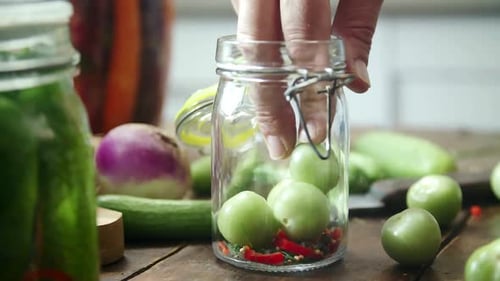 Vegetables in Jars