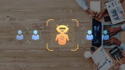 Team Analysis of Graphs and Charts with AI Bot