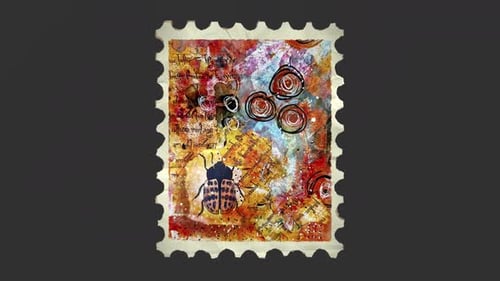 Beetlke Ephemera Postage Stamp