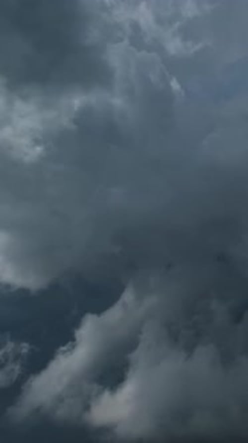 Dark Storm Clouds Moving