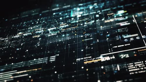 Data Matrix Nexus Advanced Simulation UI Background 05