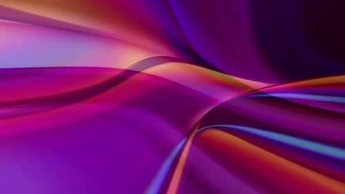 Dynamic Abstract Fluid Waves Background Animation