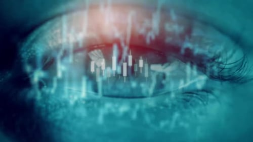 Financial Currency Exchange Stock Market Chart Prices Financial Indexes Graph In Trader Eye Earth