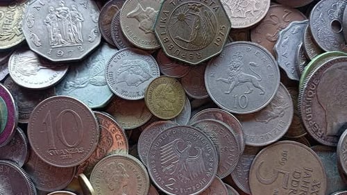 Old Coins Rotating