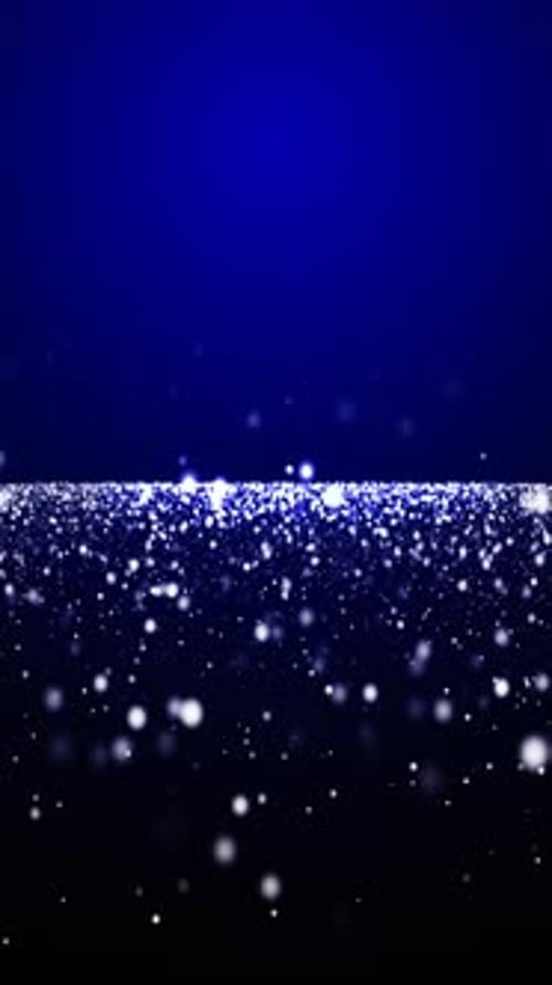Awards Shiny Blue Particles Loop