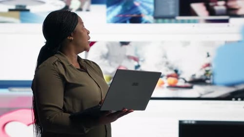 Admin Working in Data Center During System Stability