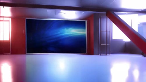 Engaging Virtual Studio Environment: Interactive Set for Multimedia Broadcast Experience