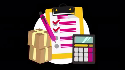 All Products In The Product List Are Checked And Shipped 4K Alpha Channel