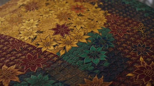 Traditionelle malaysische Batik