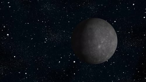 Mercury planet seen from space, 2690