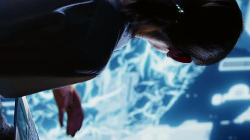 Vertical Video IT Admin Writing AI Script