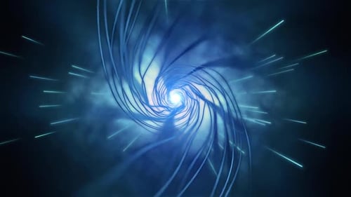 Swirling Lights Lines Animation