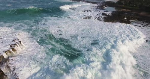 Rocas en el mar