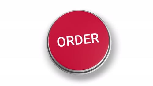 Animated Red Order Button Press